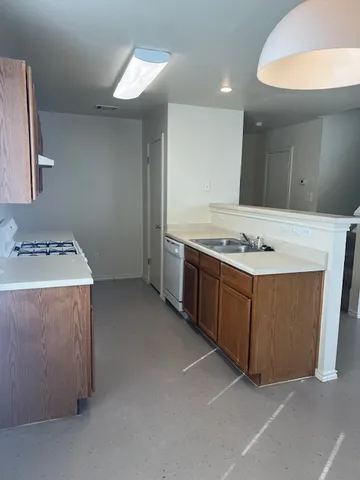 a utility room with washer and dryer