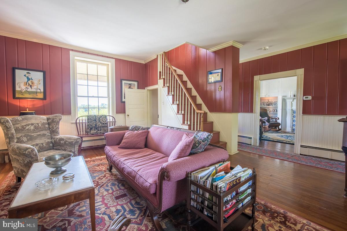 4142 Guard Hill Road Front Royal, VA 22630 - Photo 17 of 70 Living Room with Stairs to the 3rd Level