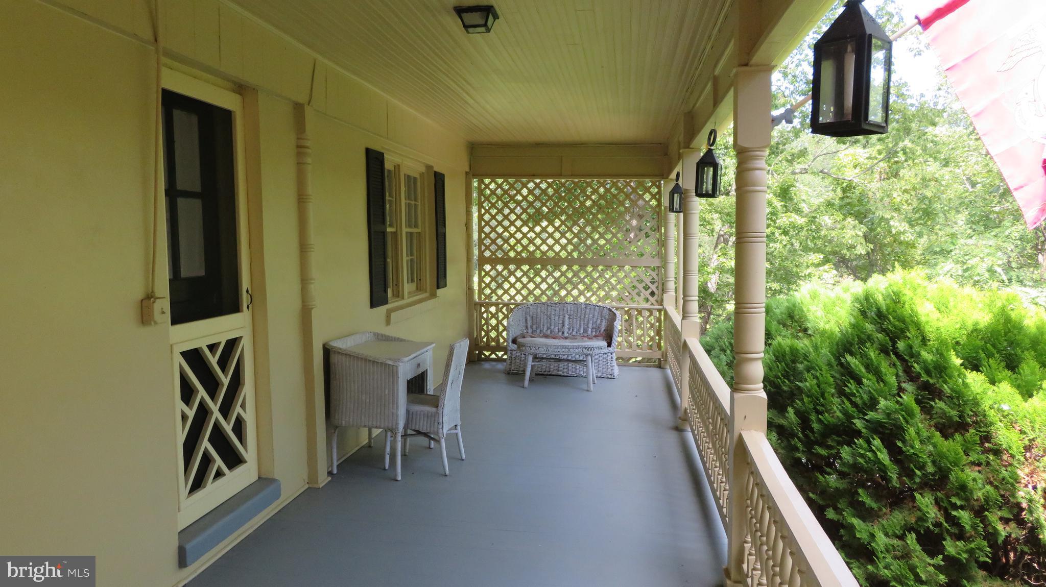 4142 Guard Hill Road Front Royal, VA 22630 - Photo 50 of 70 Balcony outside of the Guest House