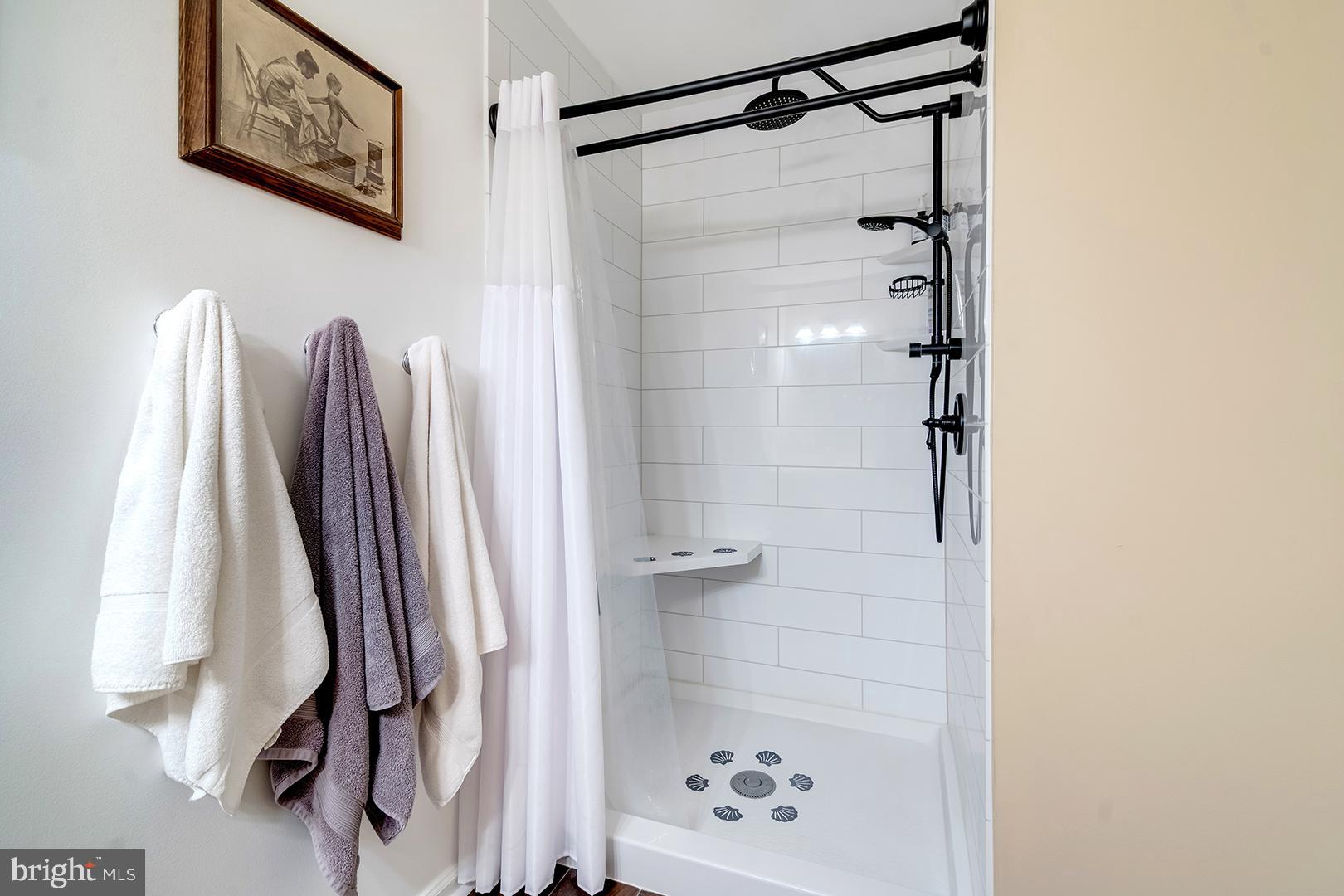 2 Michigan State Drive Newark, DE 19713 - Photo 38 of 65 a bathroom with a shower and a mirror