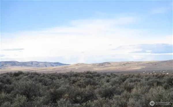 a view of a mountain range with lush green forest