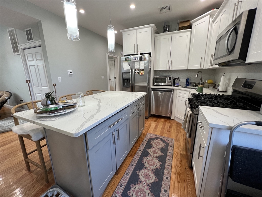 20 Kenton Road, Unit 2 Boston, MA 02130 - Photo 3 of 20 a kitchen with a sink stove and refrigerator
