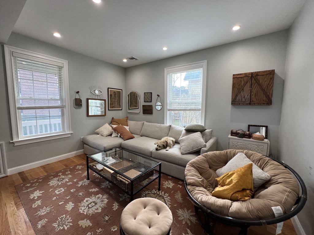 20 Kenton Road, Unit 2 Boston, MA 02130 - Photo 4 of 20 a living room with furniture and a large window
