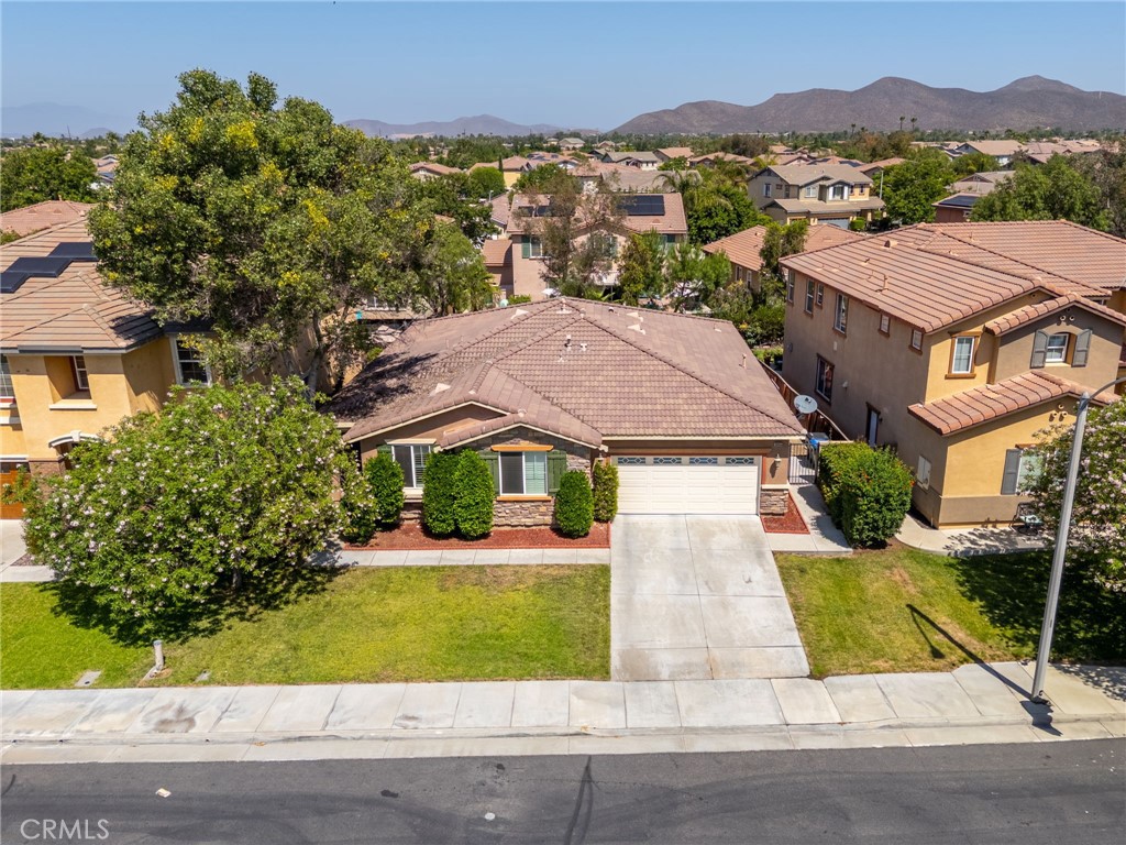 30355 Lamplighter Lane Menifee, CA 92584 - Photo 2 of 31 an aerial view of residential houses with yard