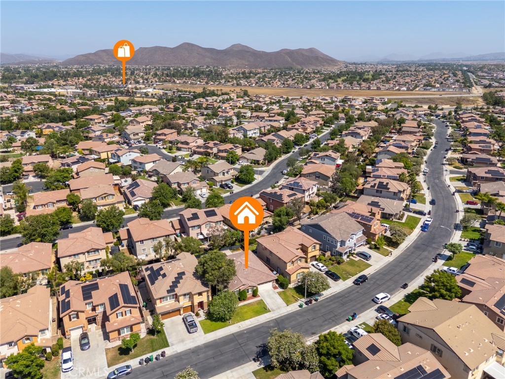 30355 Lamplighter Lane Menifee, CA 92584 - Photo 29 of 31 an aerial view of residential houses with outdoor space