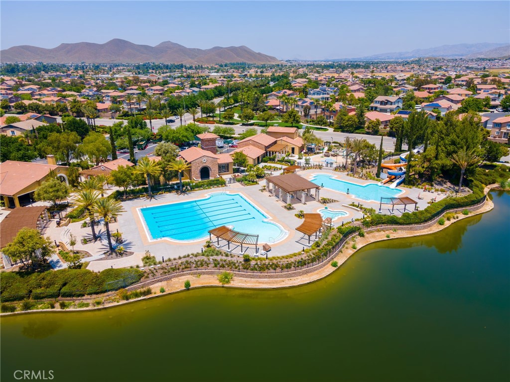 30355 Lamplighter Lane Menifee, CA 92584 - Photo 31 of 31 a view of a lake with a mountain
