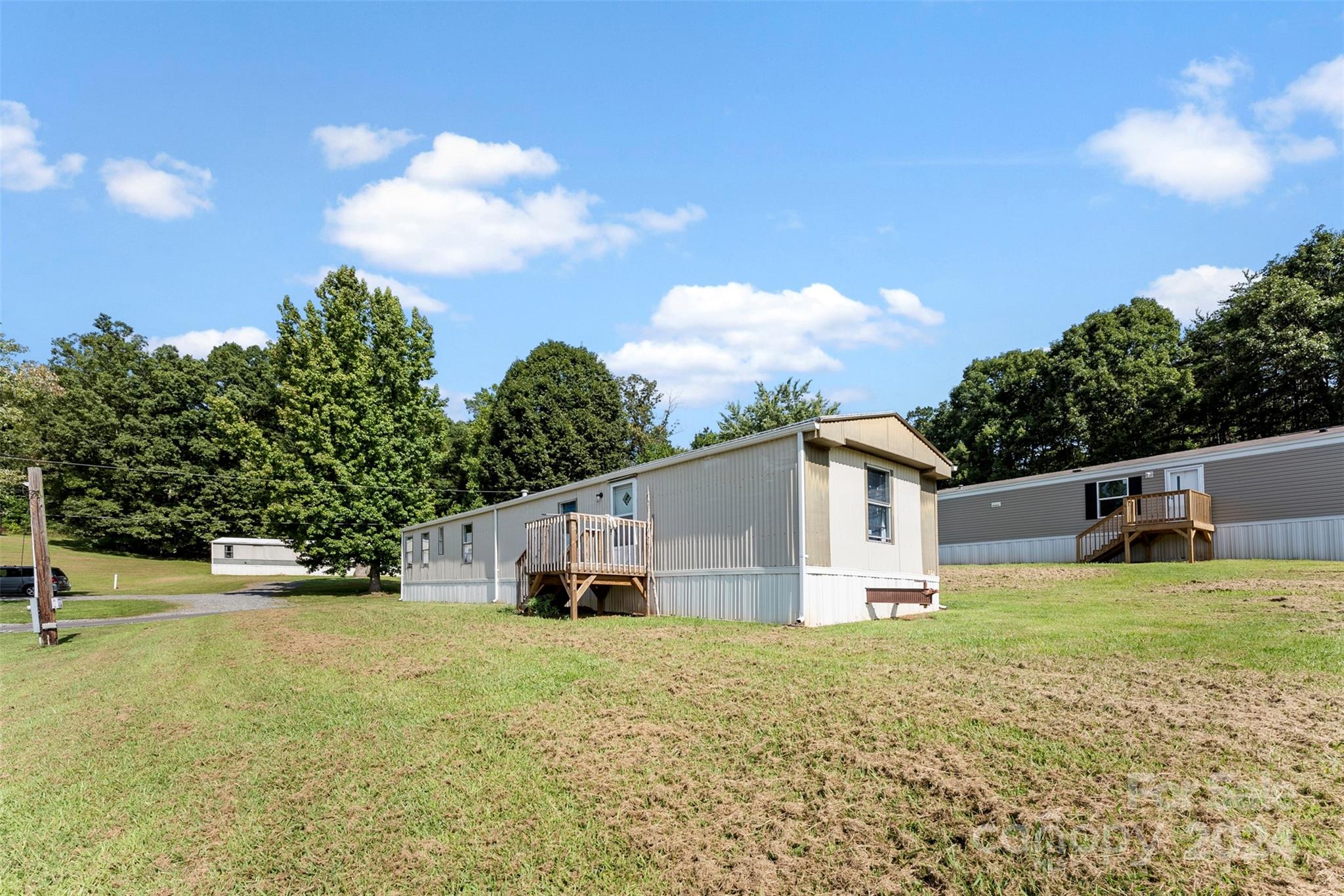1148 Wagon Wheel Road Hickory, NC 28602 - Photo 22 of 35 a view of a backyard of the house