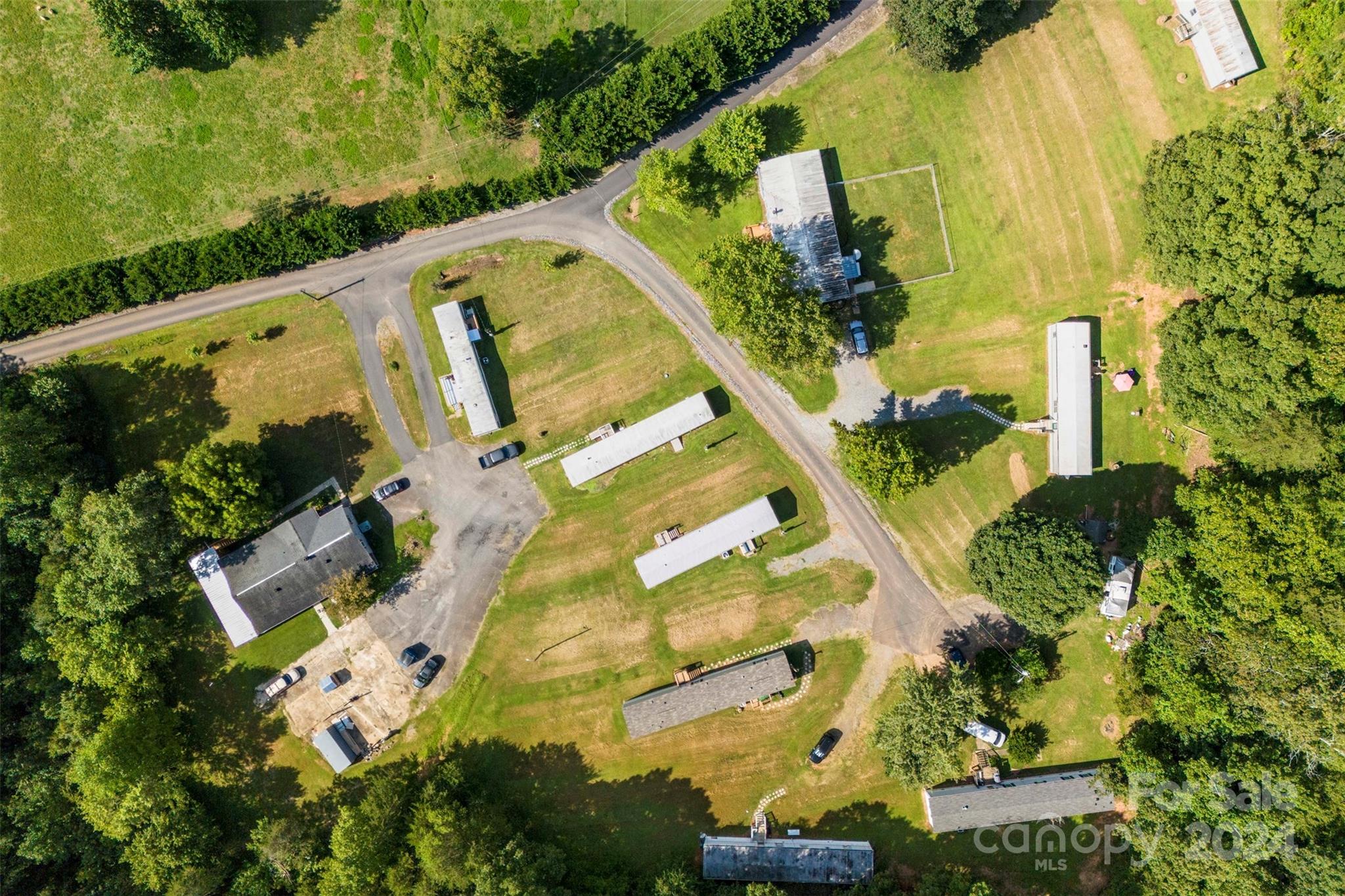 1148 Wagon Wheel Road Hickory, NC 28602 - Photo 8 of 35 an aerial view of a house with a garden