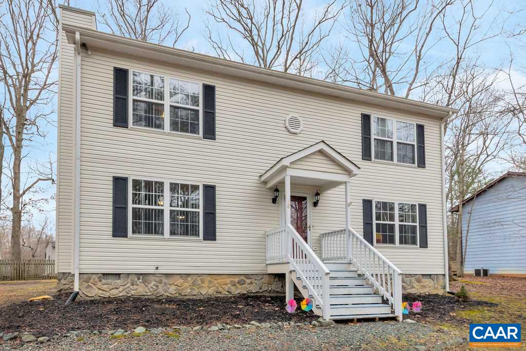 38 Amethyst Road Palmyra, VA 22963 - Photo 1 of 45 a front view of a house with stairs