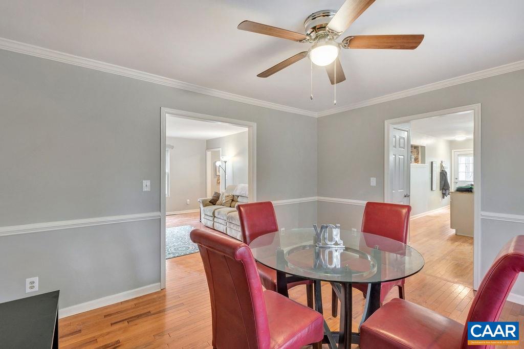 38 Amethyst Road Palmyra, VA 22963 - Photo 12 of 45 a view of a dining room with furniture and wooden floor