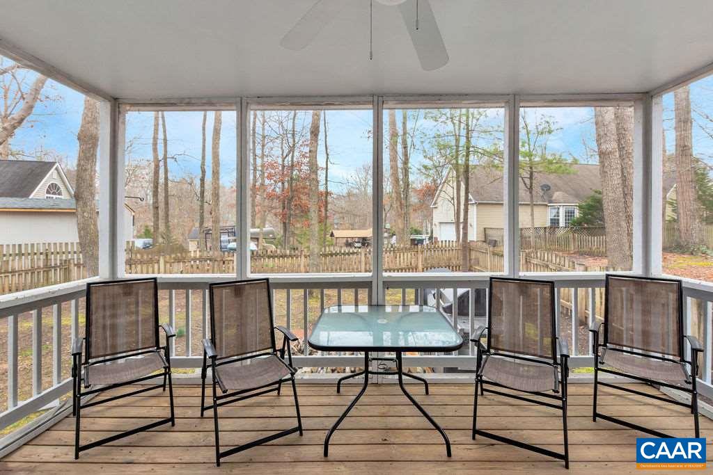 38 Amethyst Road Palmyra, VA 22963 - Photo 25 of 45 a view of a balcony with furniture