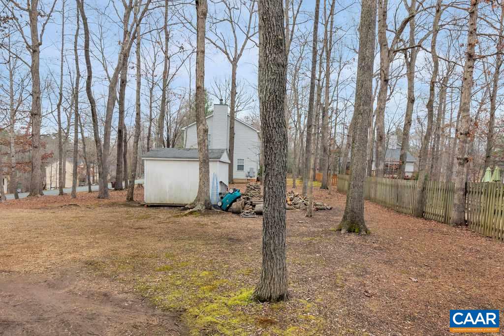 38 Amethyst Road Palmyra, VA 22963 - Photo 33 of 45 a backyard of a house with lots of green space