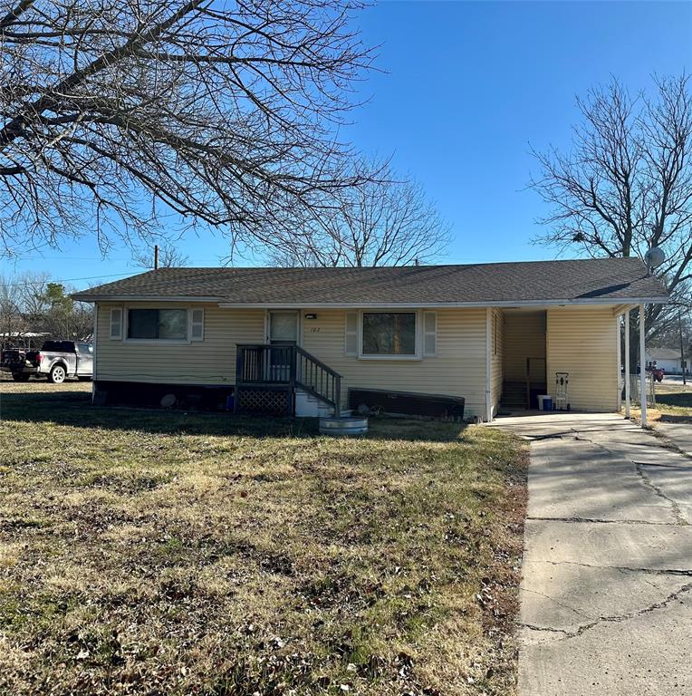 102 7th Street Celeste, TX 75423 - Photo 1 of 10 a house view with a outdoor space