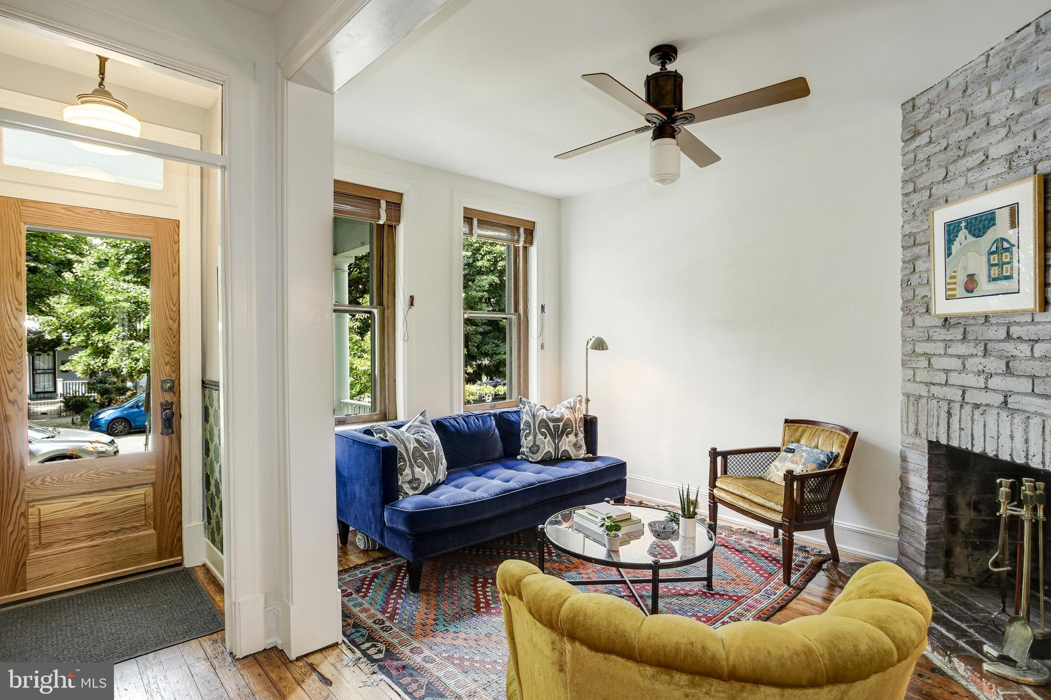 1511 D Street Southeast Washington, DC 20003 - Photo 5 of 29 Beautiful light and historic details throughout