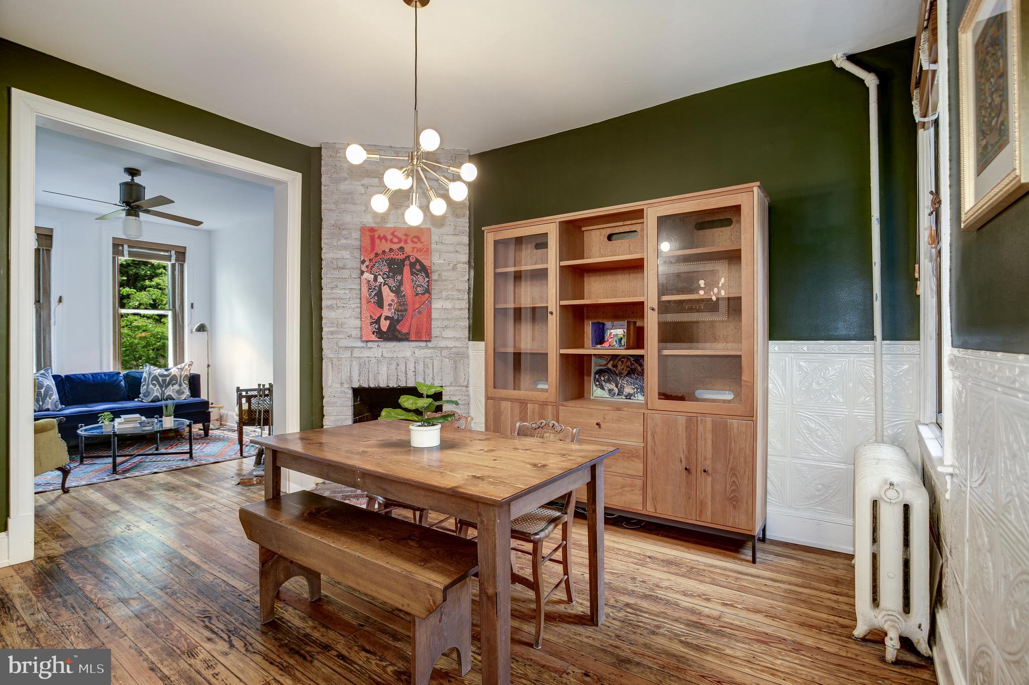 1511 D Street Southeast Washington, DC 20003 - Photo 10 of 29 Open, yet distinct living and dining