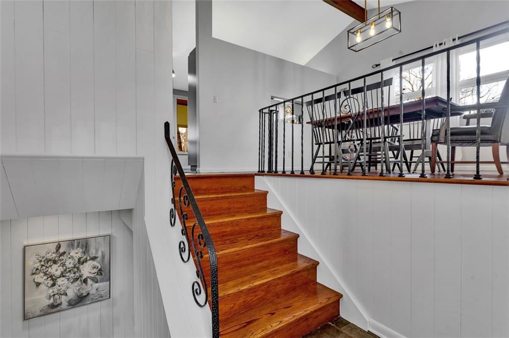 346 Churchill Road Pittsburgh, PA 15235 - Photo 4 of 40 a view of entryway and hall with wooden floor