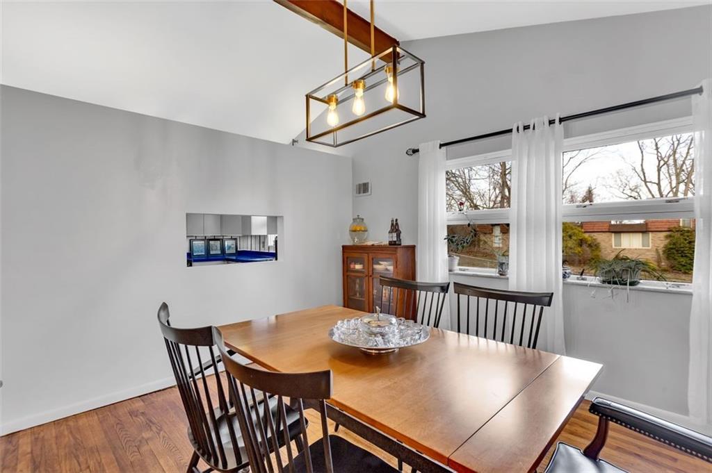 346 Churchill Road Pittsburgh, PA 15235 - Photo 9 of 40 a view of a dining room with furniture window and wooden floor