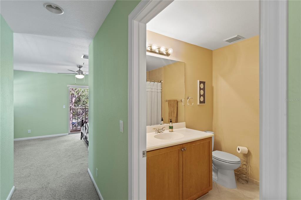 4650 Southwest 75th Way Davie, FL 33314 - Photo 30 of 57 a bathroom with a double vanity sink toilet and shower