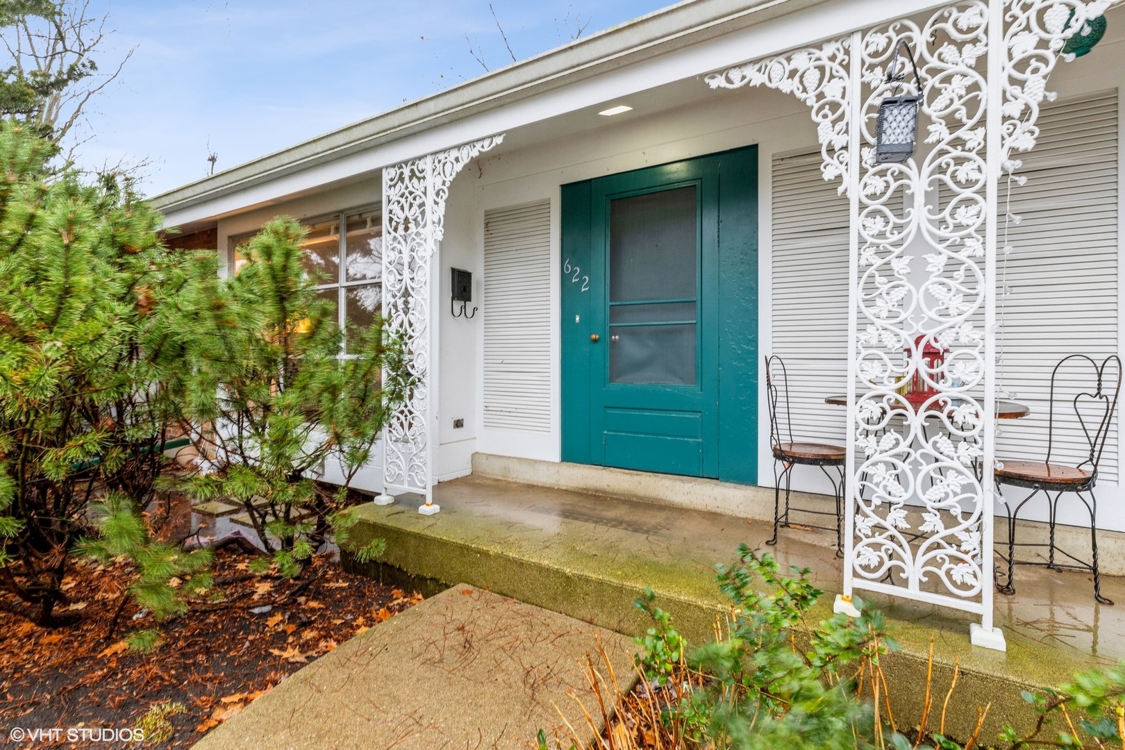 view of front door of house