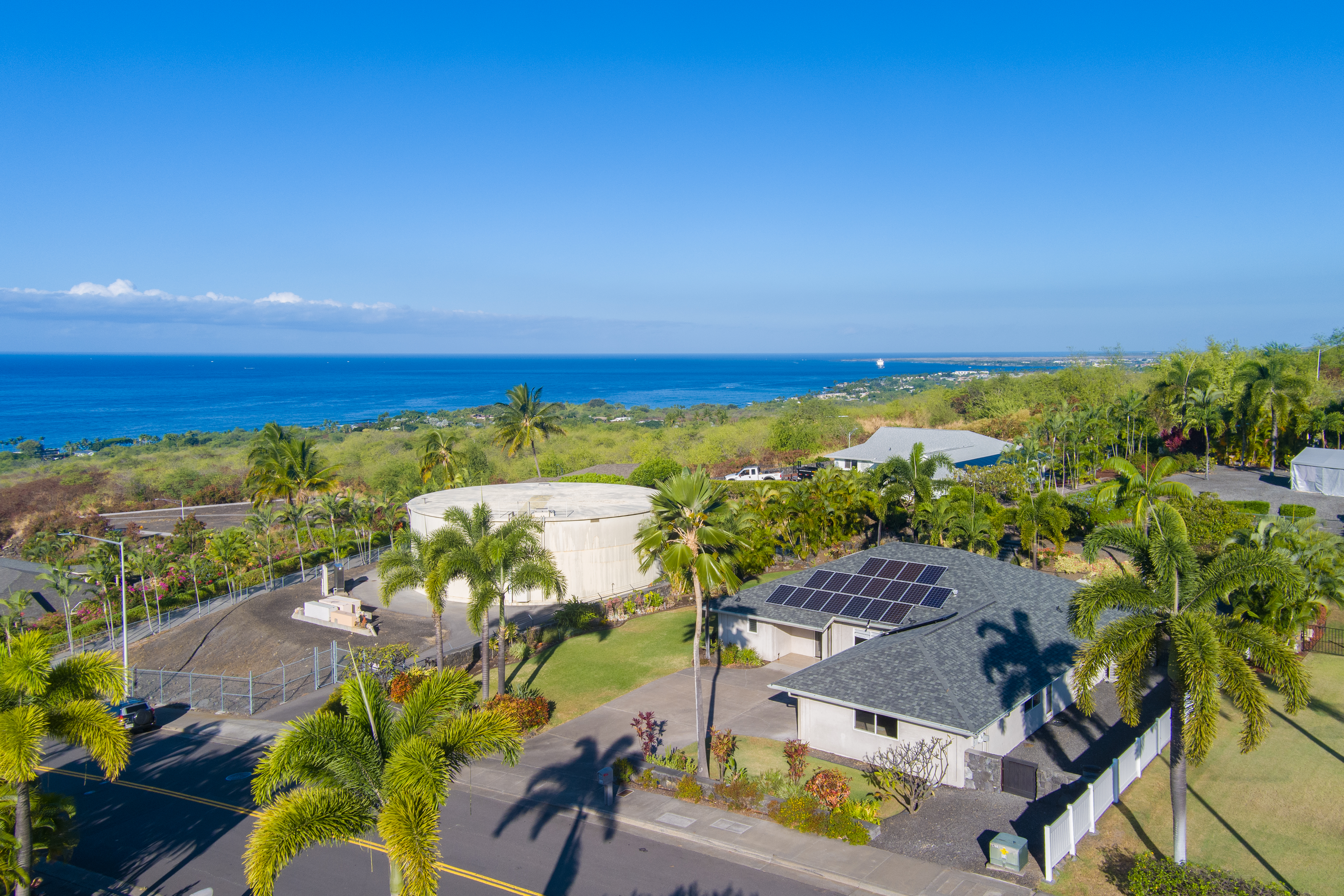 77-267 Hoomohala Road Kailua-Kona, HI 96740 - Photo 29 of 30 an aerial view of a house with a ocean view