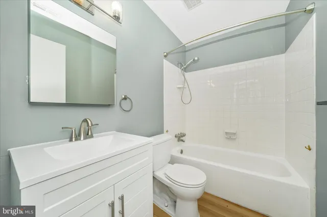 a view of an ocean with a trees