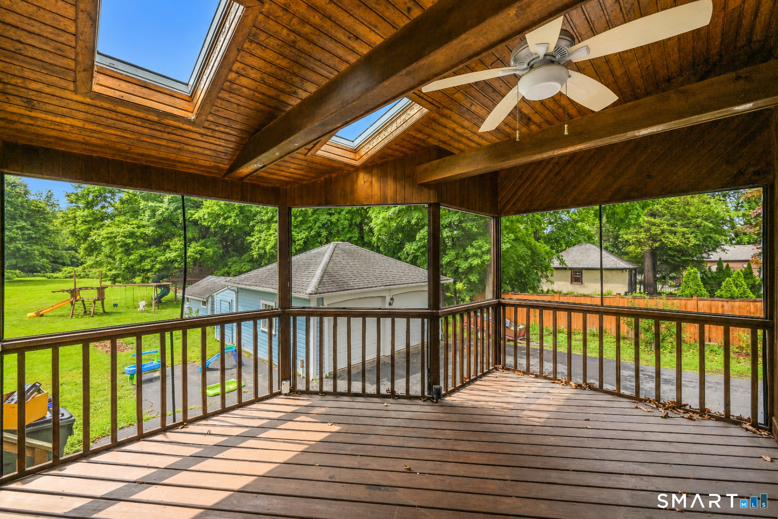 295 Wolcott Hill Road Wethersfield, CT 06109 - Photo 32 of 40 Screen Porch is amazing
