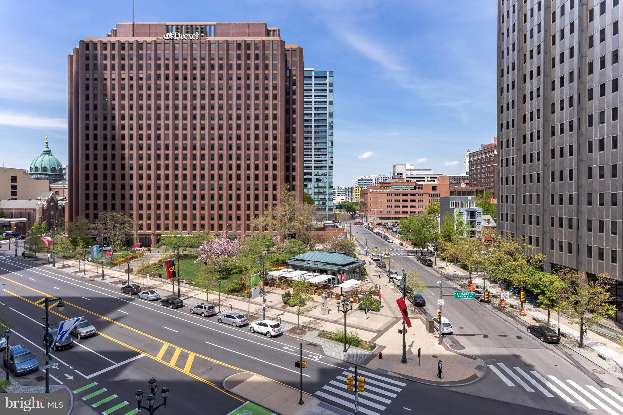 1600 Arch Street, Unit 1621 Philadelphia, PA 19103 - Photo 43 of 46 a view of a city with tall buildings