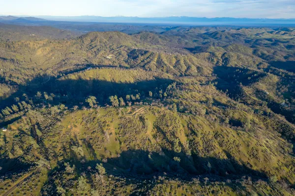 a view of city and mountain