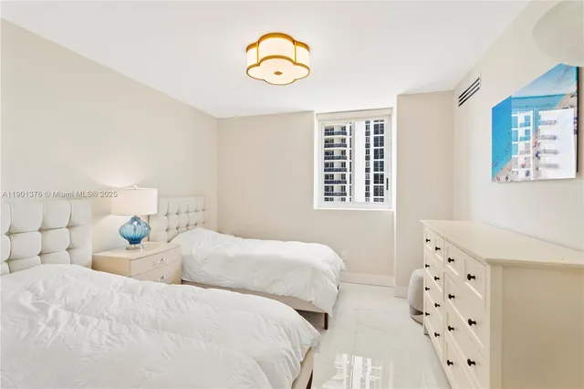 a view of a lake with a palm tree