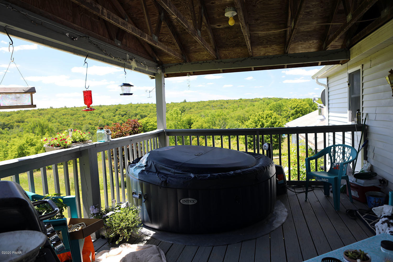 64 Adams Road Equinunk, PA 18417 - Photo 21 of 28 Covered deck