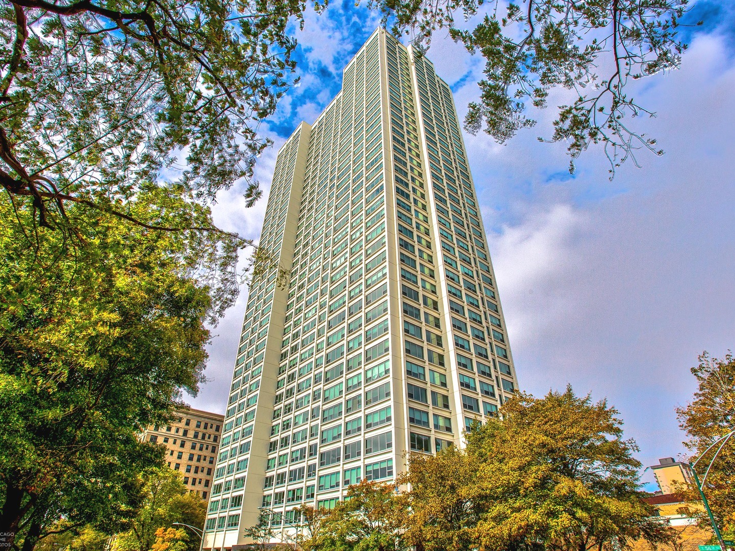 1700 East 56th Street, Unit 2907 Chicago, IL 60637 - Photo 1 of 17 a view of a tall building