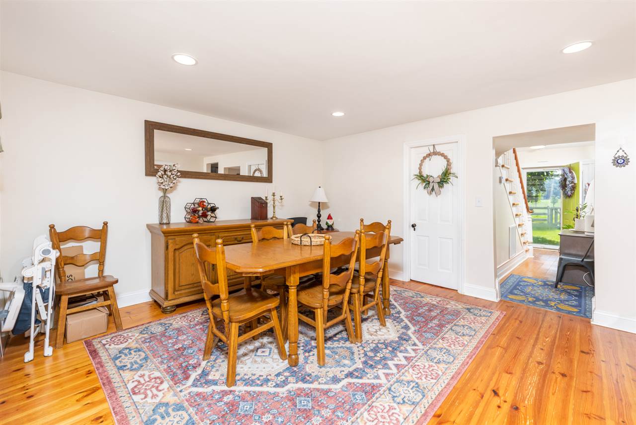 352 Battlefield Road Waynesboro, VA 22980 - Photo 16 of 46 a dining room with furniture and wooden floor