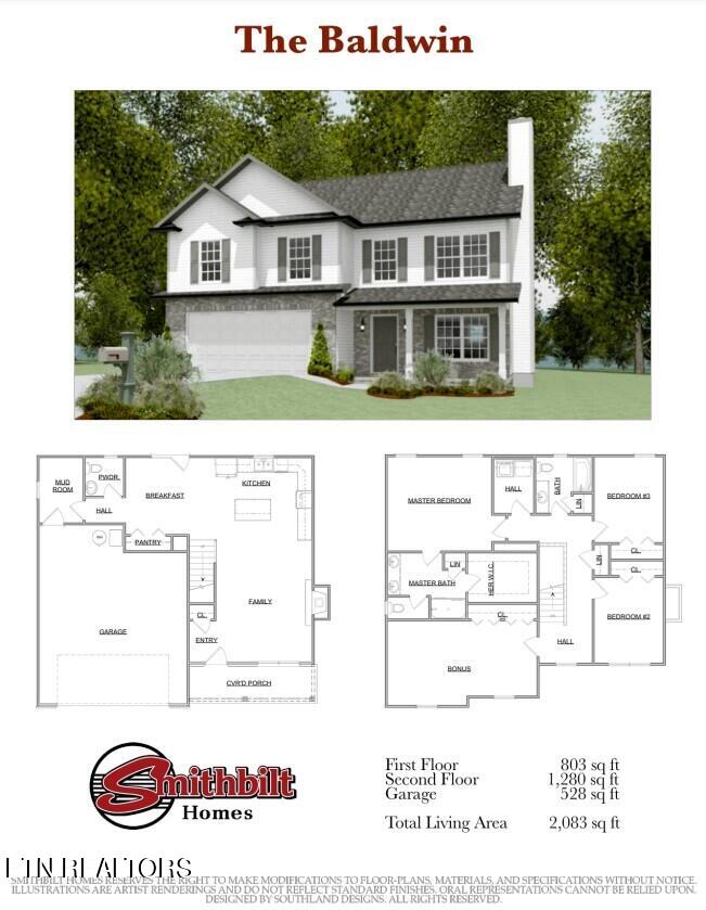 113 Songberry Street, Unit LOT 51F Oak Ridge, TN 37830 - Photo 3 of 27 Baldwin Craftsman Front Entry