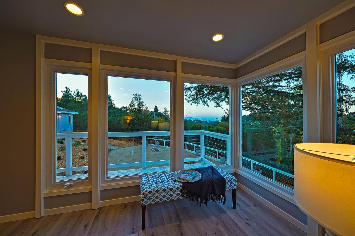 1122 Southdown Road Hillsborough, CA 94010 - Photo 42 of 42 a living room with hardwood floor and a large window