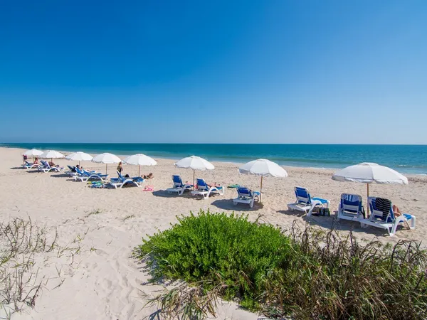 a view of a lake with outdoor space