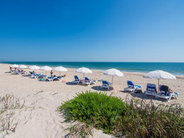 a view of a lake with outdoor space