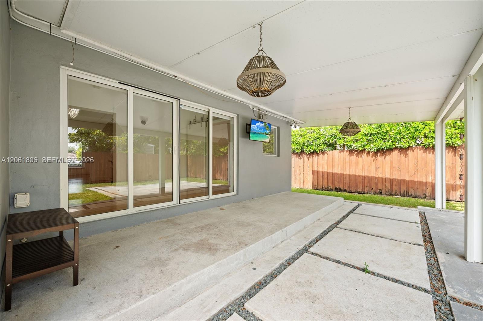 4355 Southwest 2nd Street Miami, FL 33134 - Photo 24 of 27 Rear patio