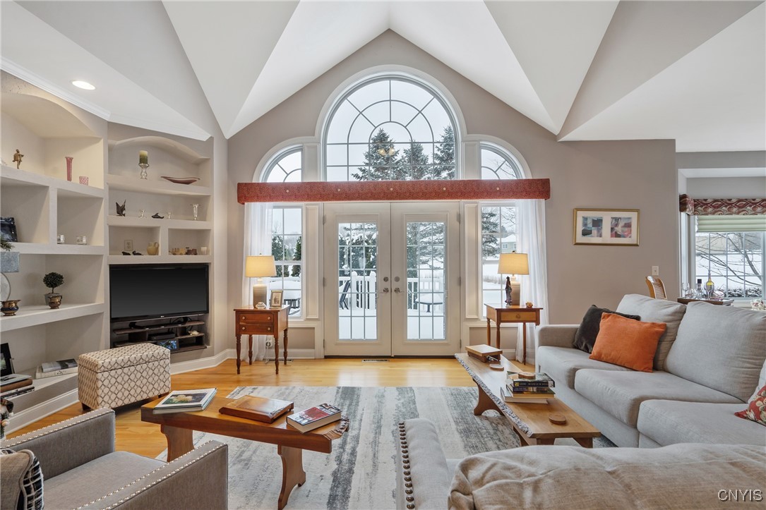 8531 Whisper Ridge Circle Lysander, NY 13027 - Photo 4 of 41 Beautiful Cathedral Ceiling with Palladium Window