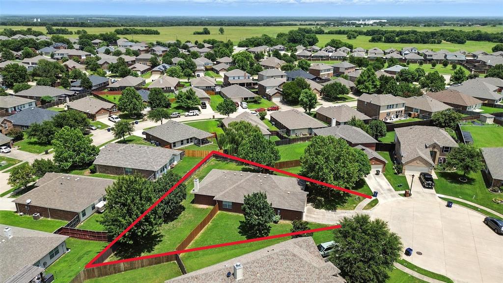 4312 Ridgewood Road Melissa, TX 75454 - Photo 35 of 40 an aerial view of residential houses with outdoor space and street view
