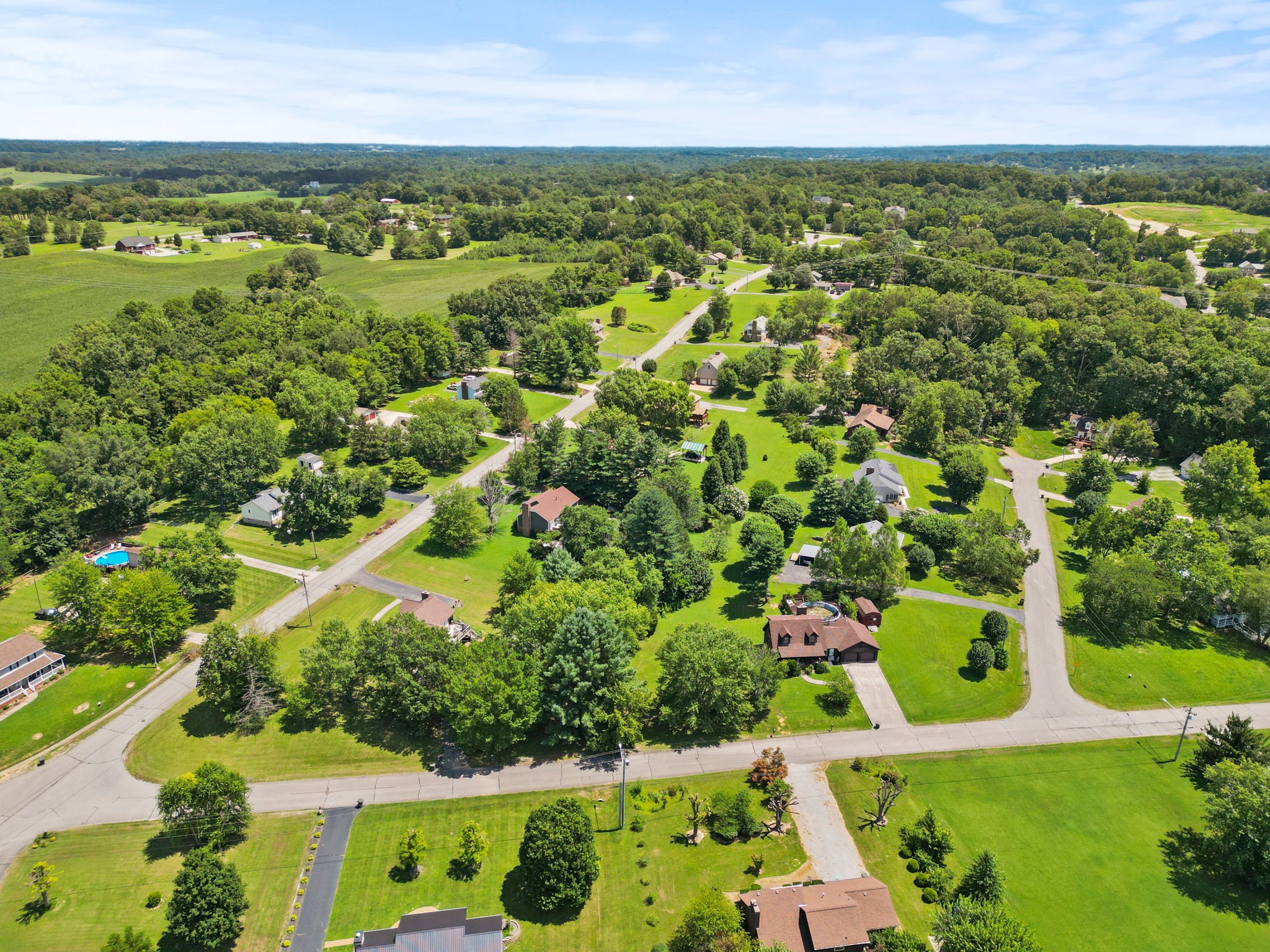 666 Lakeside Drive Springfield, TN 37172 - Photo 5 of 67 an aerial view of residential houses with outdoor space and trees