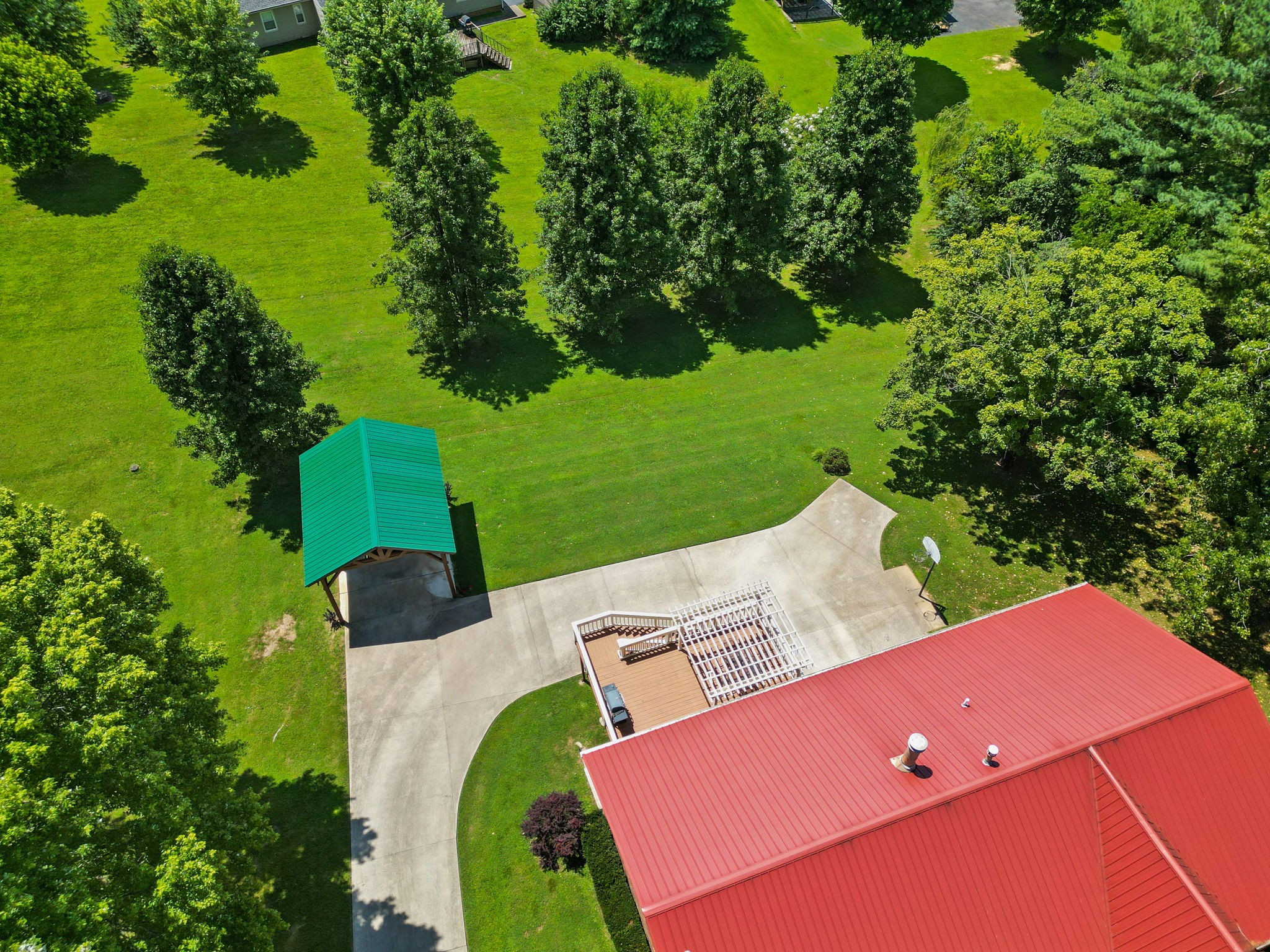 666 Lakeside Drive Springfield, TN 37172 - Photo 60 of 67 an aerial view of a house