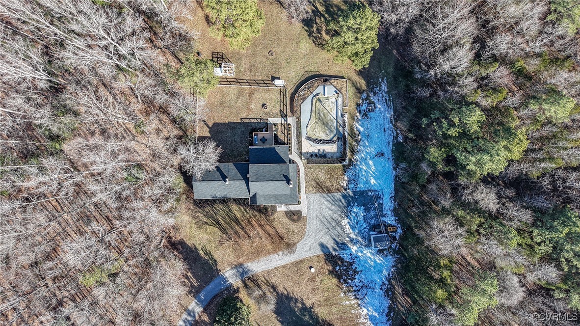 12646 Old Ridge Road Beaverdam, VA 23015 - Photo 44 of 48 Birds eye view of property