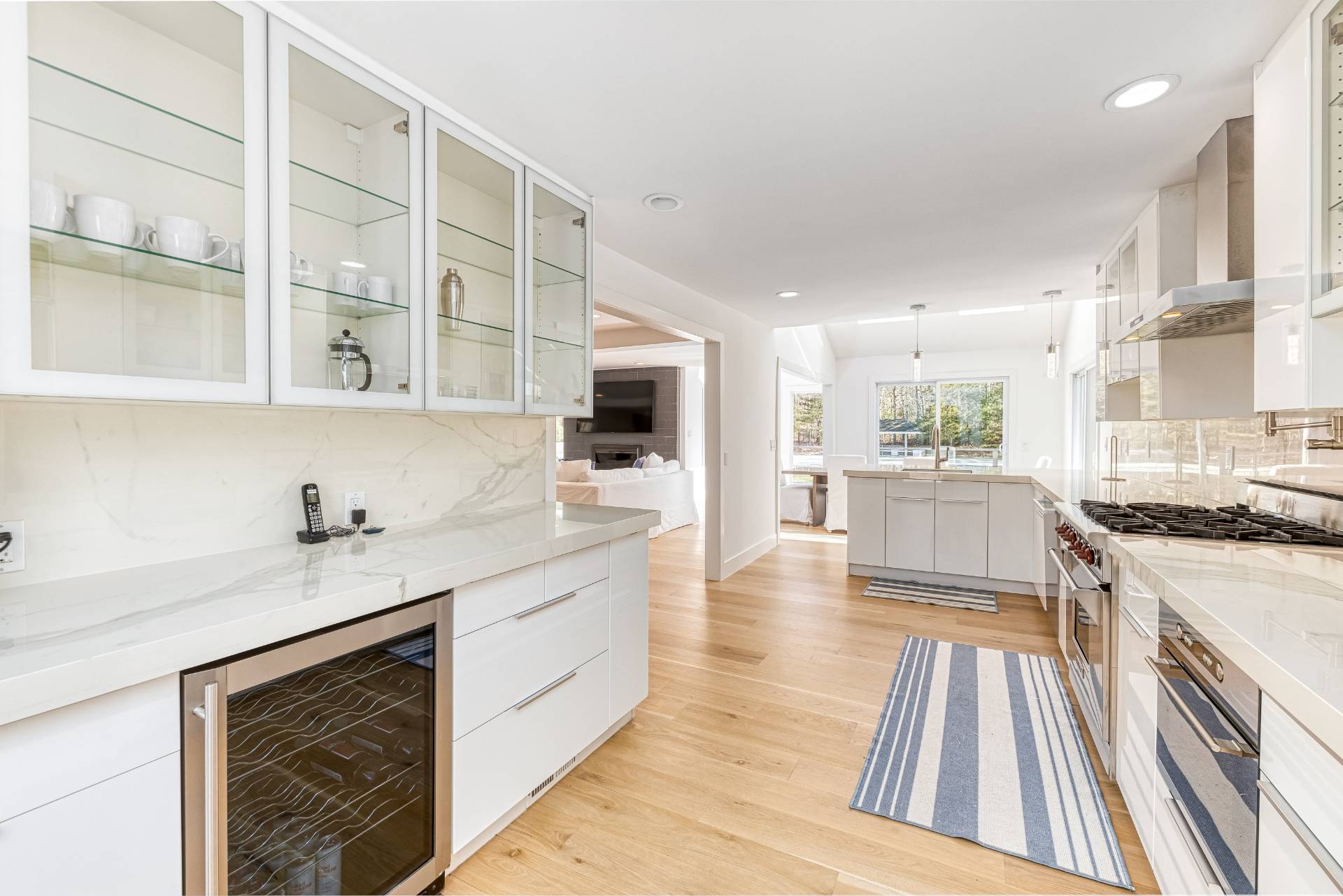 2 Jodys Path East Hampton, NY 11937 - Photo 25 of 43 a large kitchen with stainless steel appliances granite countertop a lot of counter space and a sink