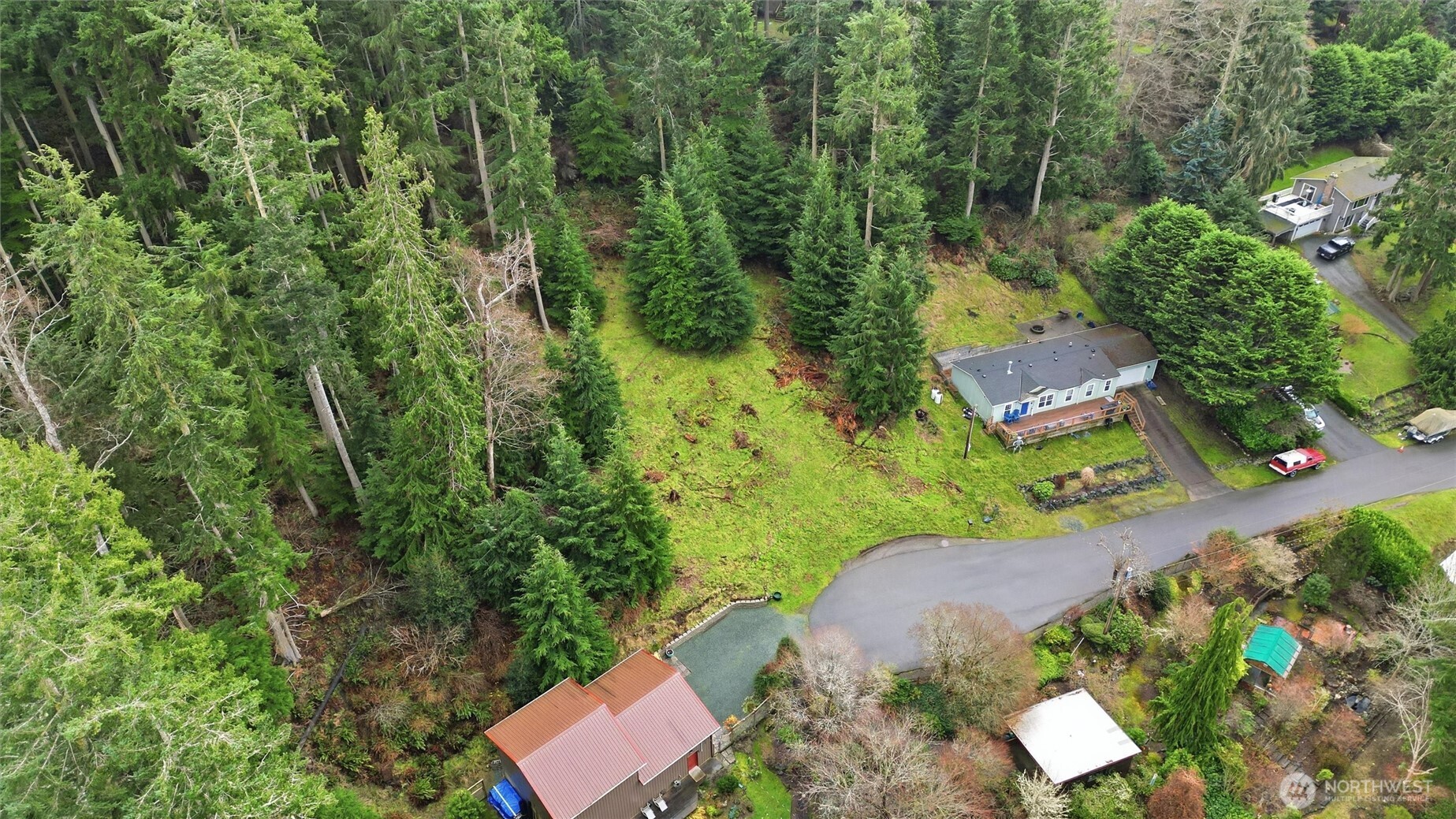 5184 Ridgeline Place Oak Harbor, WA 98277 - Photo 5 of 20 an aerial view of a house with a yard