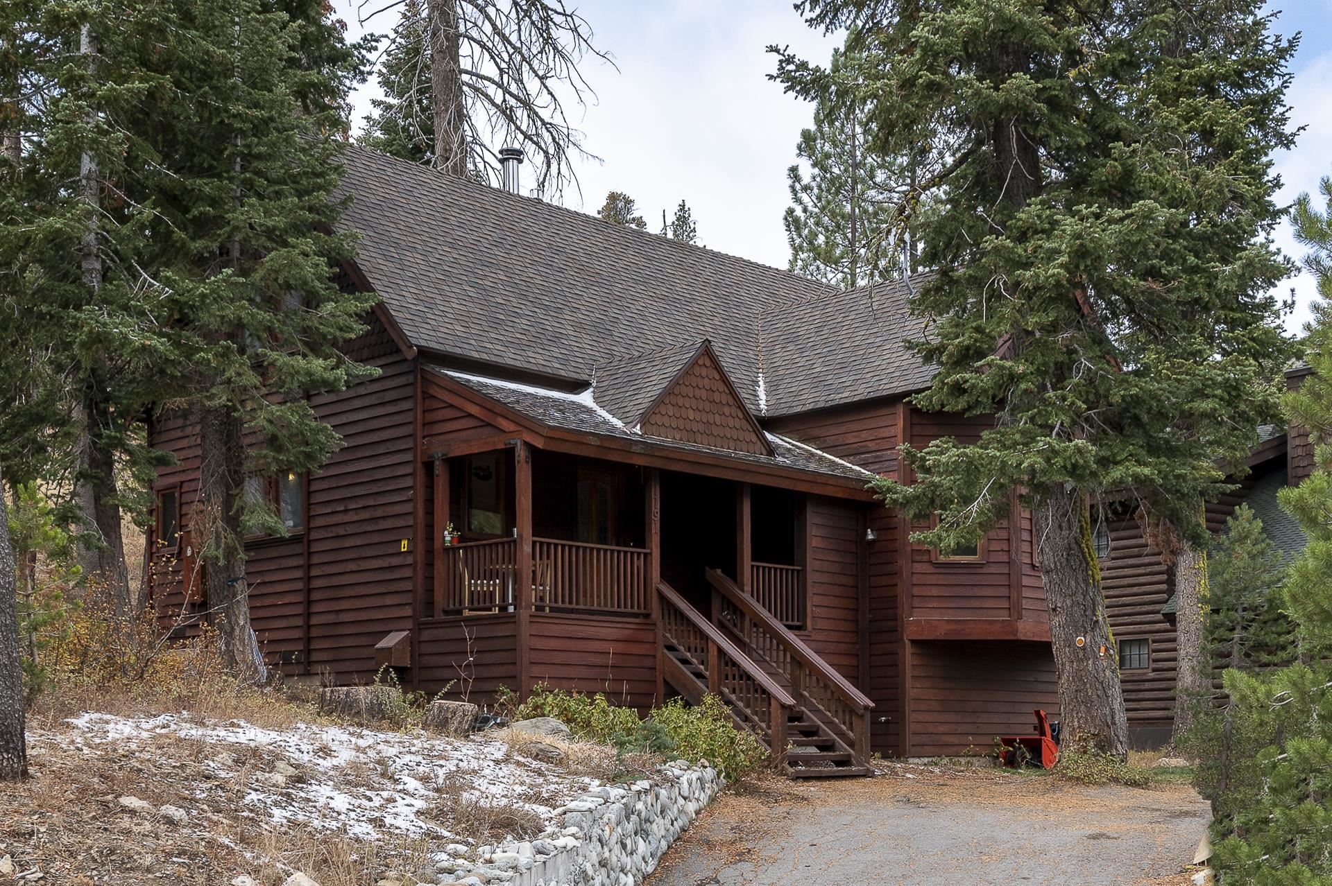 1191 Snow Crest Road Alpine Meadows, CA 96146 - Photo 1 of 21 a front view of a house with garden