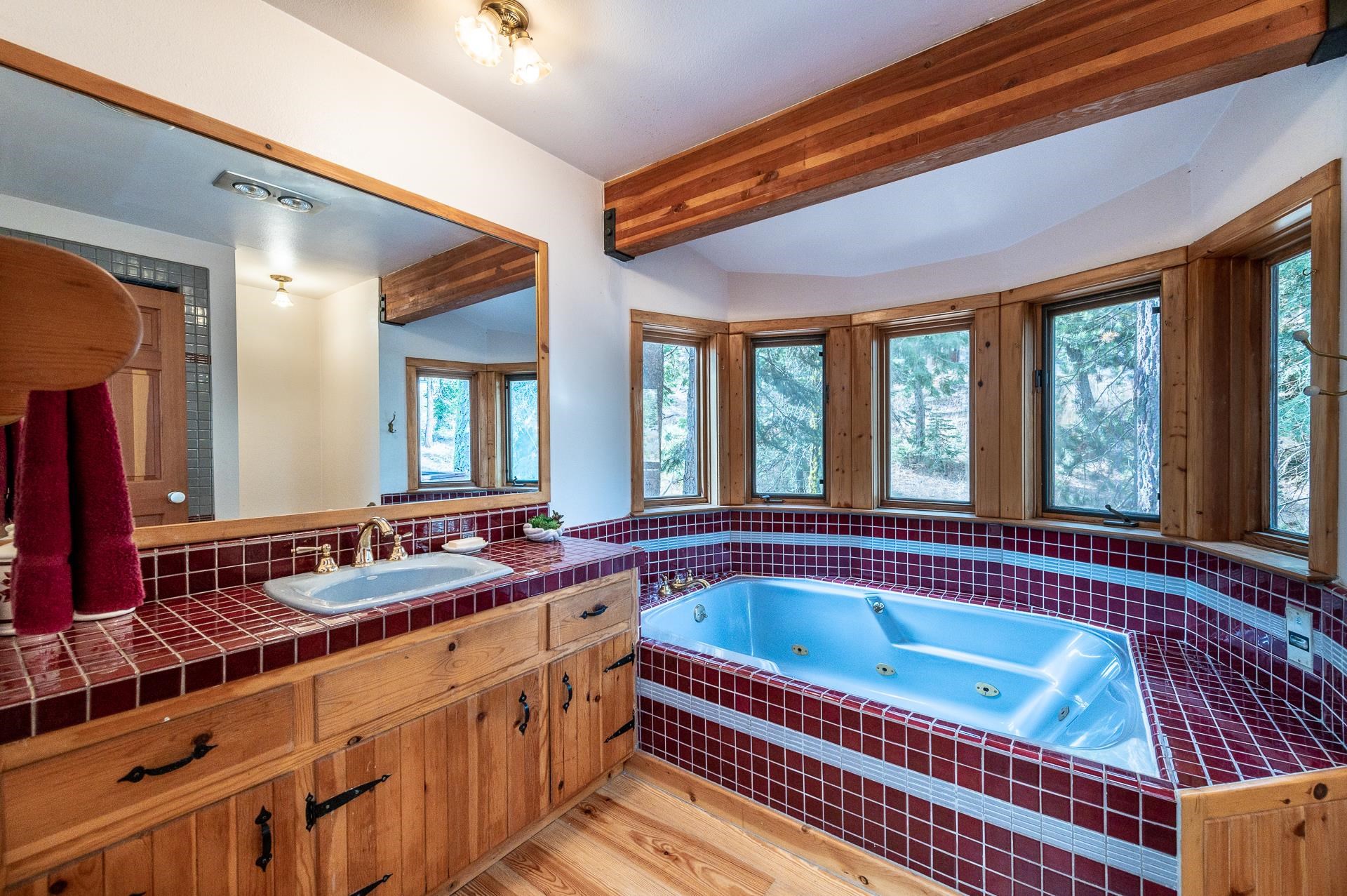 1191 Snow Crest Road Alpine Meadows, CA 96146 - Photo 18 of 21 a bathroom with a bathtub and a sink