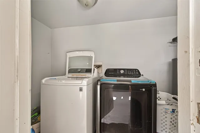 a view of washer and dryer
