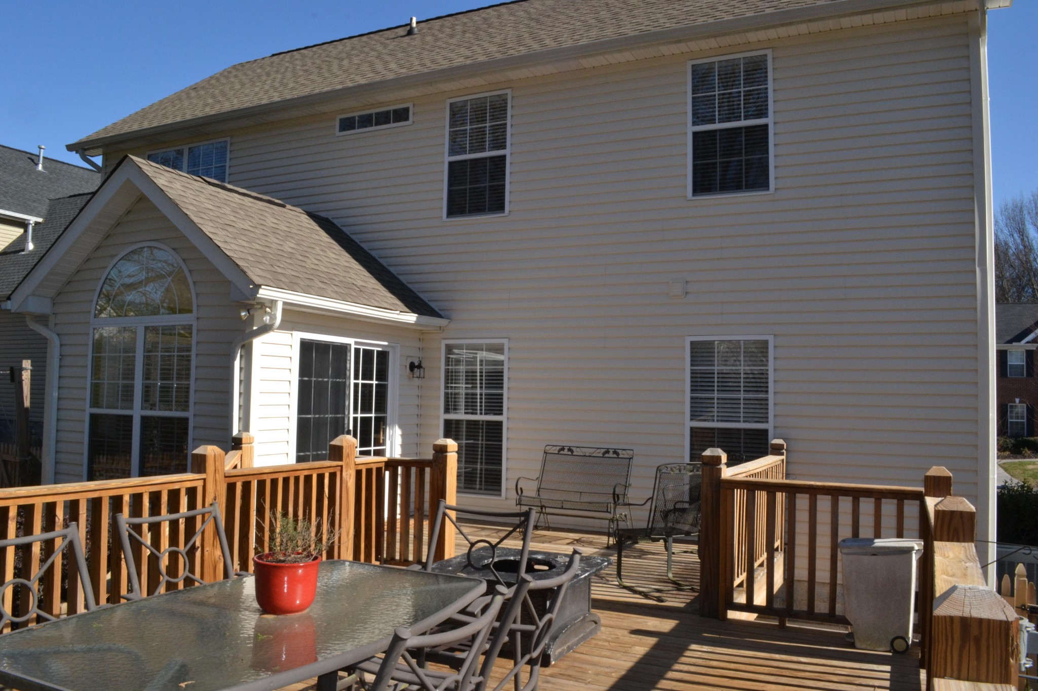 929 Station View Road Knoxville, TN 37919 - Photo 20 of 33 a view of a house with backyard and deck