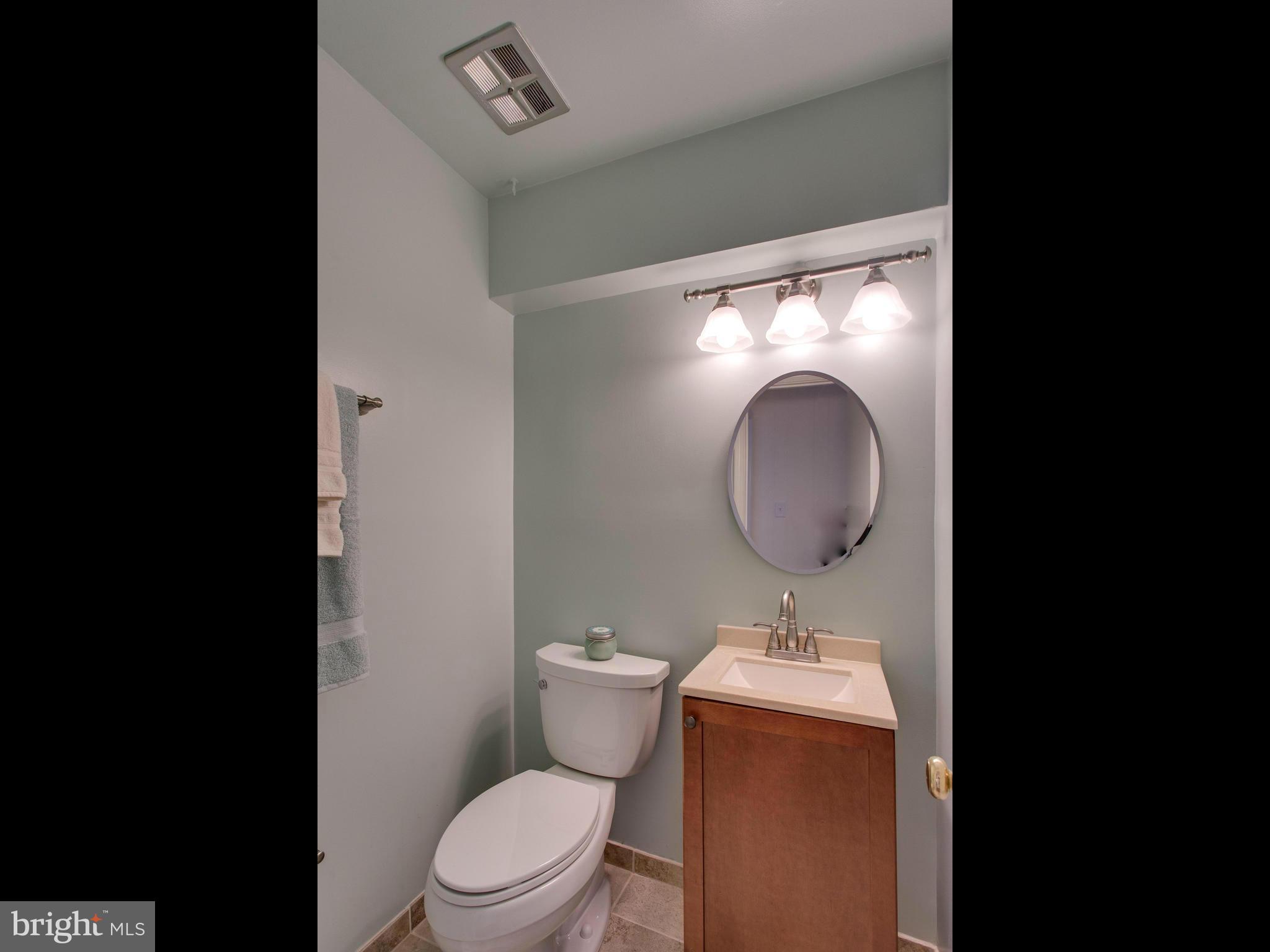 9304 Winbourne Road Burke, VA 22015 - Photo 25 of 30 Lower Level Powder Bath