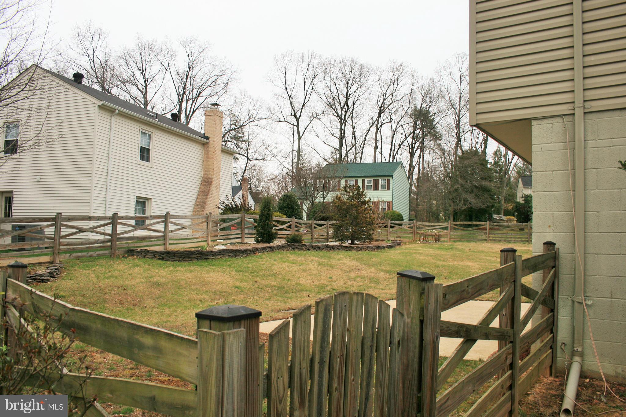 9304 Winbourne Road Burke, VA 22015 - Photo 30 of 30 Fully Fenced Back Yard